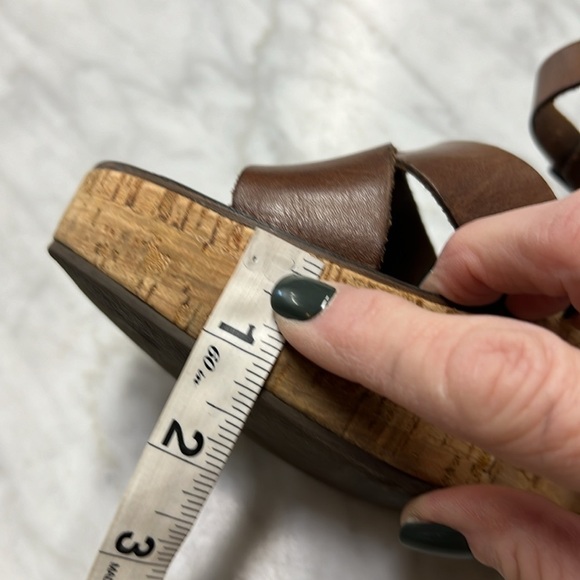 Kork Ease Bette Classic Wedge in Chocolate Brown Size 9 - Picture 9 of 11